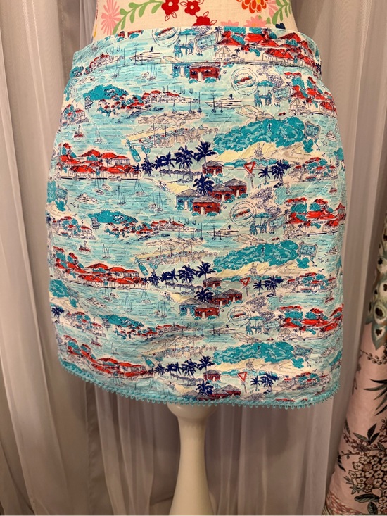 Vineyard Vines Dresses & Skirts - Vineyard Vines Tropical Mini Skirt in Aqua, Navy & Coral